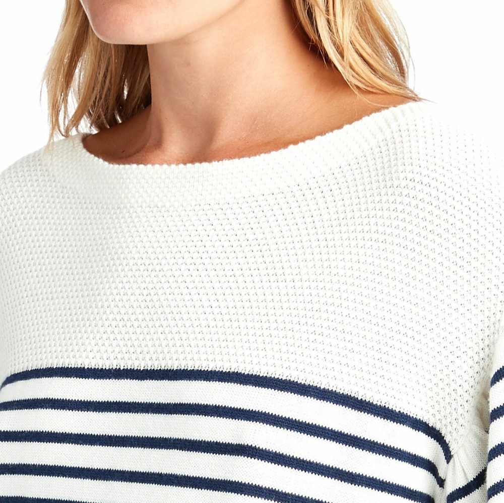 《 Vineyard Vines 》 Bell Sleeve Breton Sweater - Picture 3 of 3